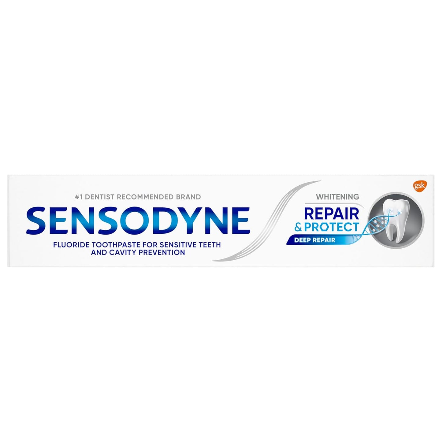 Sensodyne Repair and Protect Whitening – Dentist-Recommended Sensitivity Relief for Active Professionals