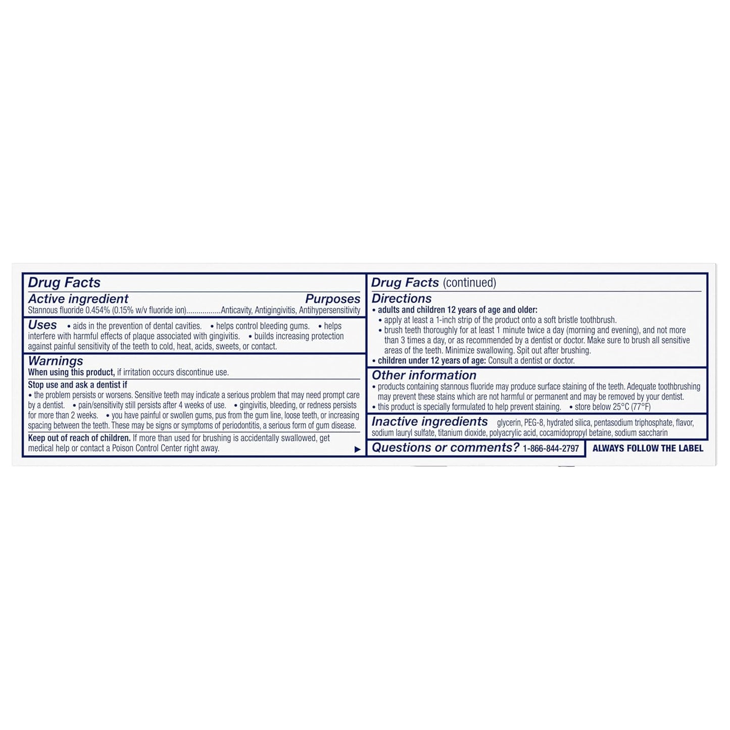 Sensodyne Sensitivity & Gum Toothpaste for Sensitive Teeth – Neutral, Intentional Oral Care for Less-Is-More Vanities, 2.3 oz (Pack of 2)