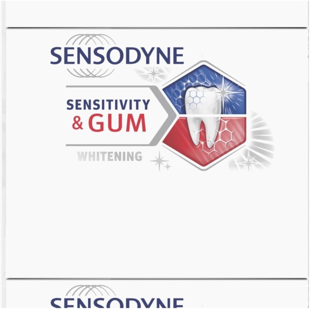 Sensodyne Sensitivity & Gum Whitening Toothpaste – Streamlined Oral Care for a Less-Is-More Home