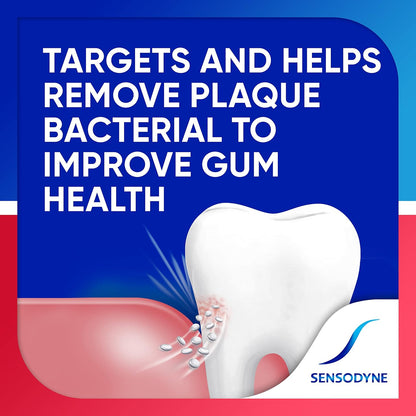 Sensodyne Sensitivity & Gum Whitening Toothpaste – Streamlined Oral Care for a Less-Is-More Home