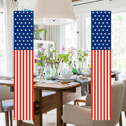 set of 2 banners included for coordinated display