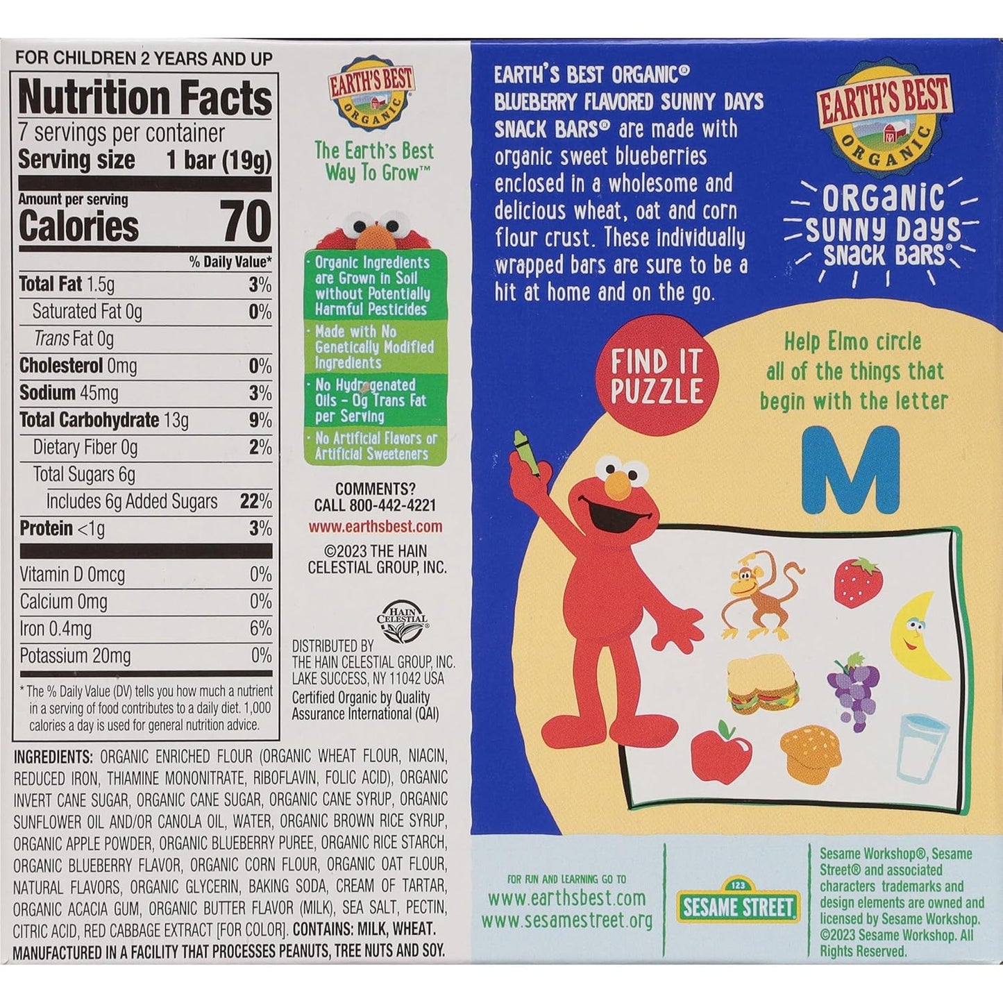 seven individually wrapped bars per box for freshness and grab-and-go convenience
