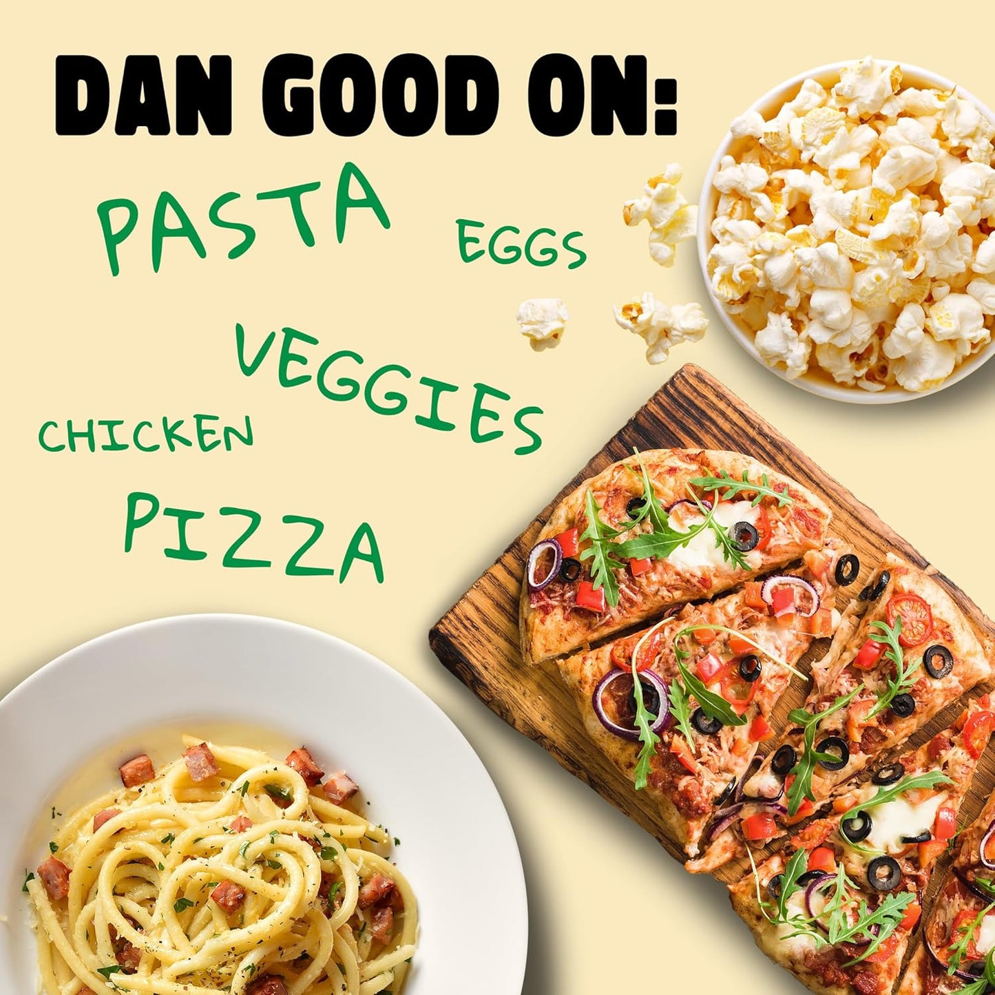 seven-variant product line including original, spicy, chipotle, crunchy, cheesoning, sea-soning, and tac-o for different flavor profiles