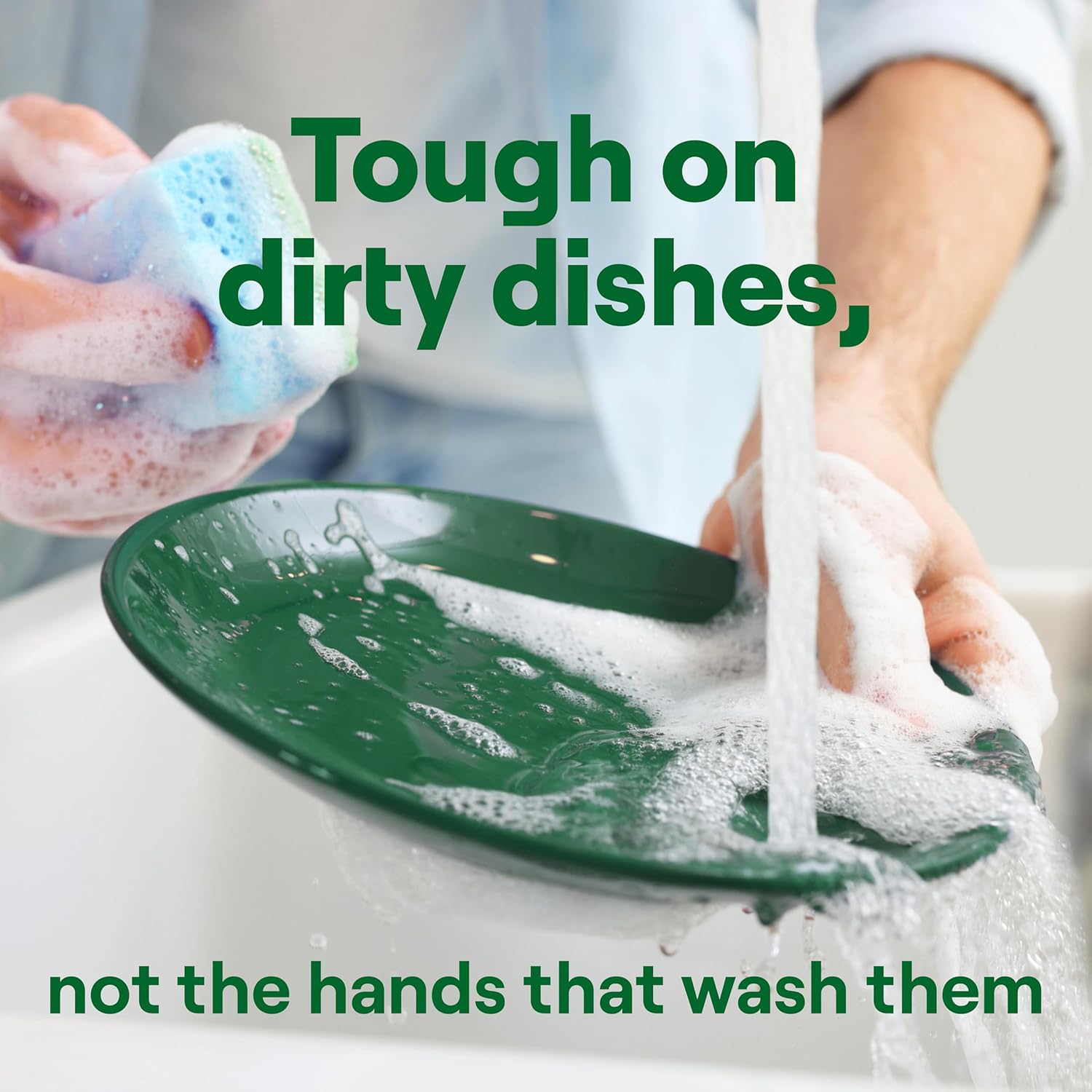 Seventh Generation Dish Soap Mint – Single-Note Botanical Dishwashing Liquid for Neutral-Toned Homes, 6-Pack