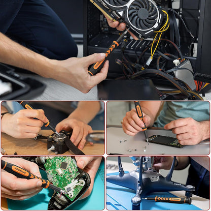 SHARDEN Magnetic Driver Kit in Compact Case – Less-Is-More Toolset for Intentional Home Benches