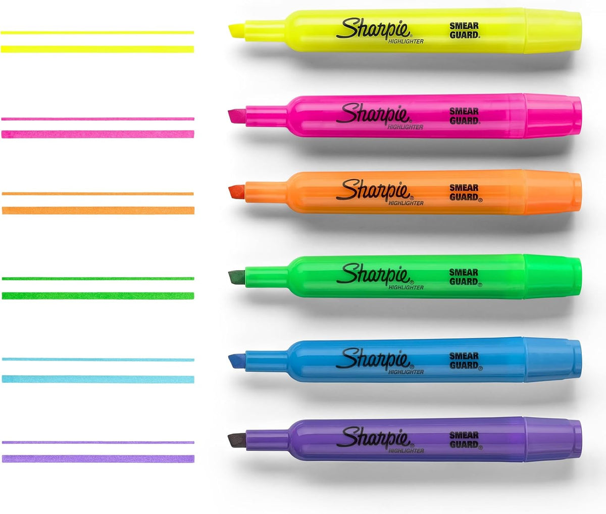 Sharpie Accent Tank-Style Highlighters – Classroom Supply Kit for Students, Odorless Assorted Highlighters