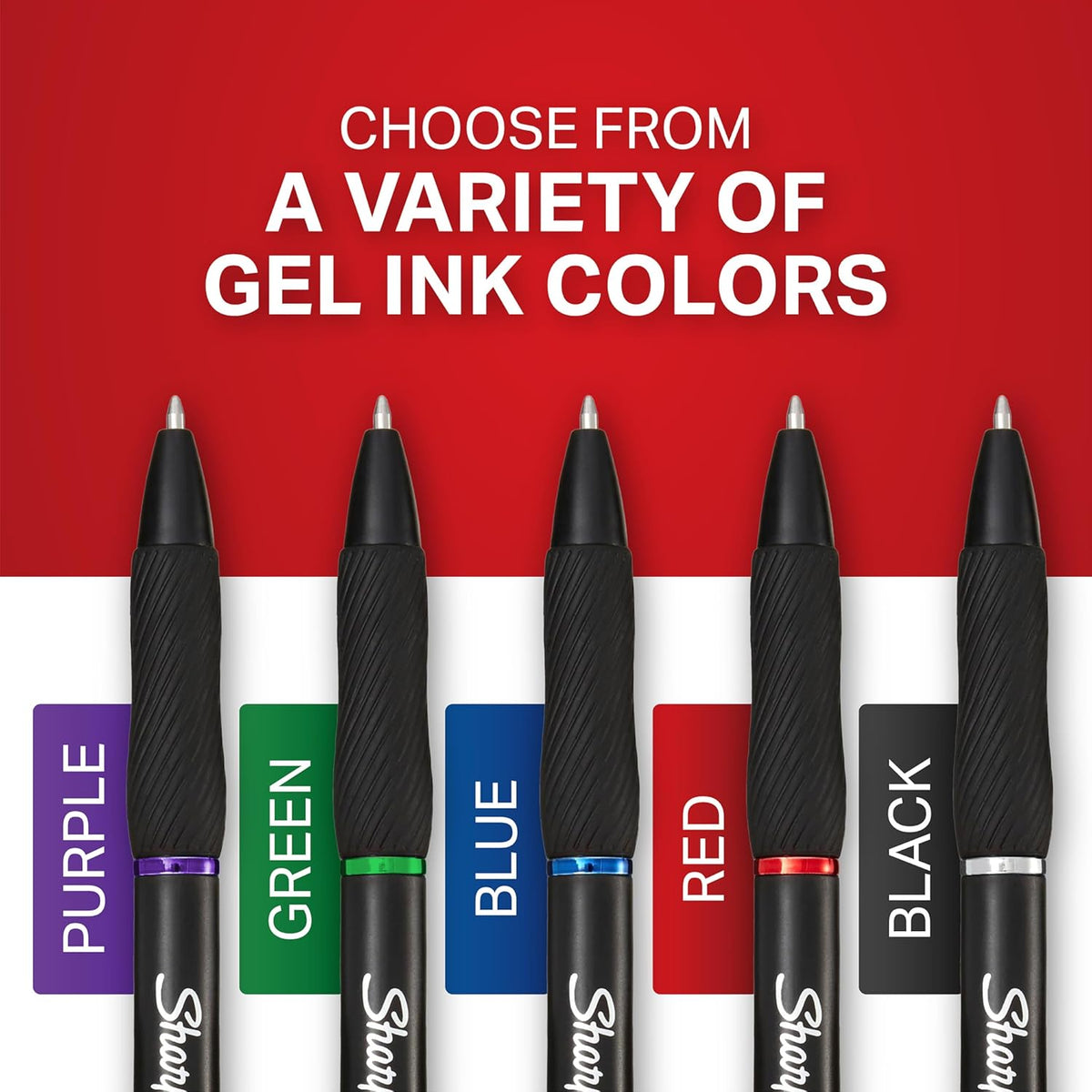 Sharpie S-Gel Gel Pens – Minimalist Desk Staple for Clean, Clutter-Free Workspaces