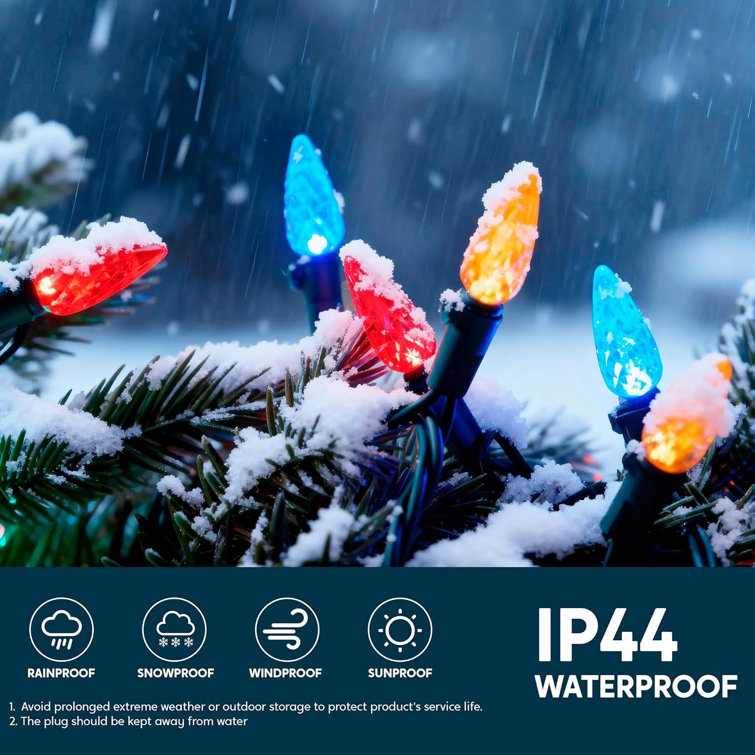 shatterproof, uv-resistant, impact-resistant plastic bulbs with built-in steady-on led