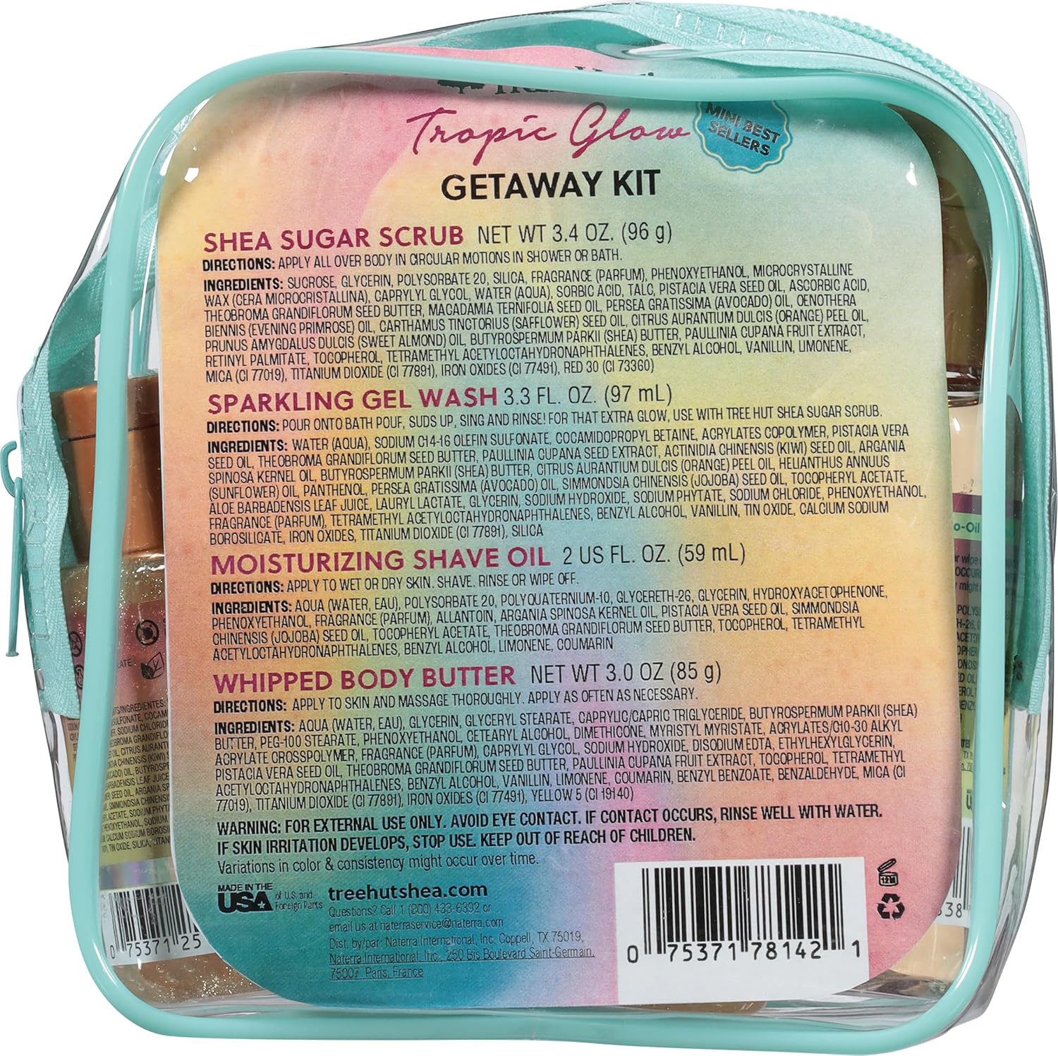 shea butter base enriched with argan oil, jojoba oil, cupuaçu butter, pistachio seed oil, and guarana extract