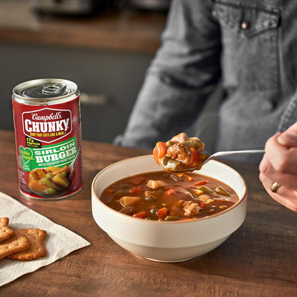 shelf-stable canned format requiring only heating to serve