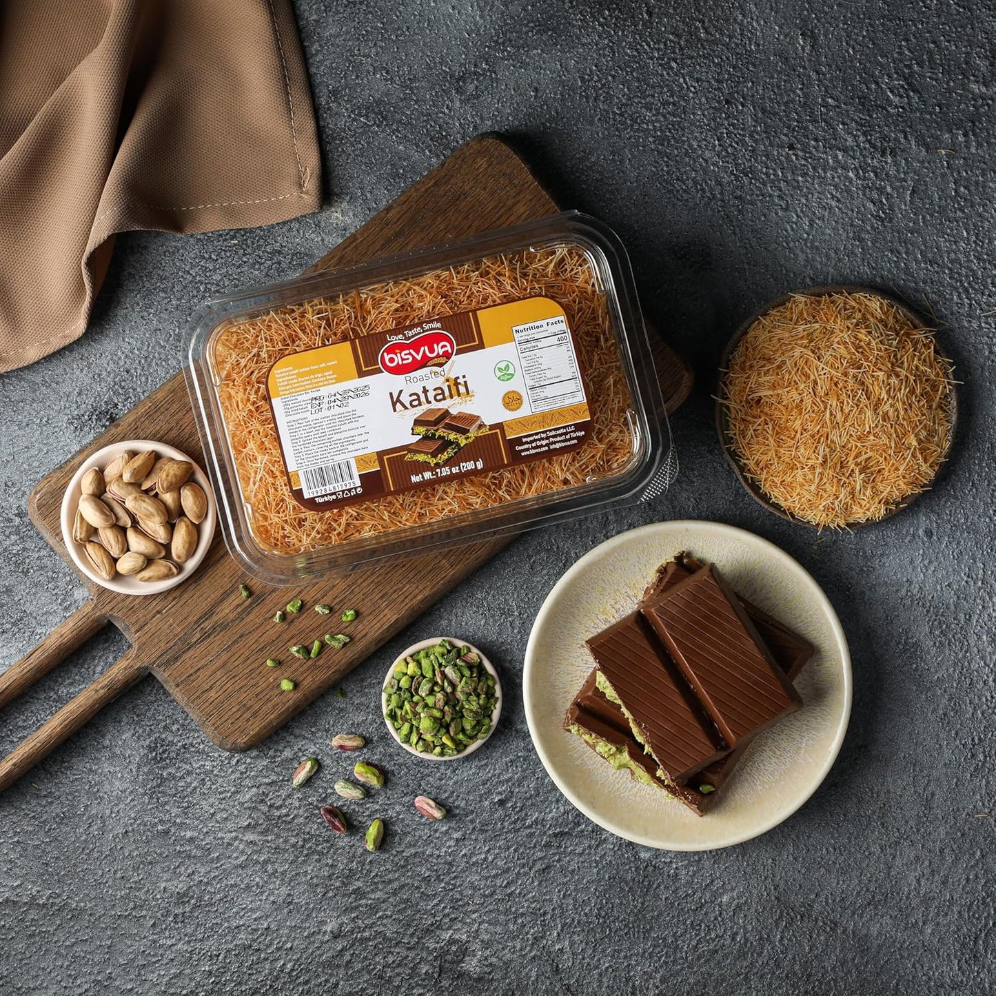 shelf-stable dried pastry that is ready to use straight from the package