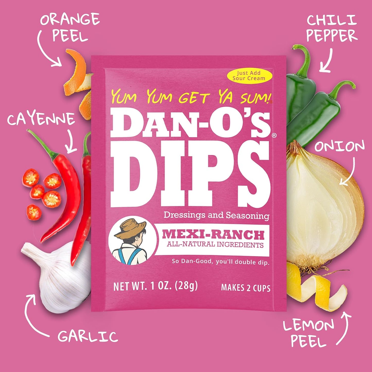 shelf-stable dry mix format with anti-caking rice hull powder for easy pantry storage