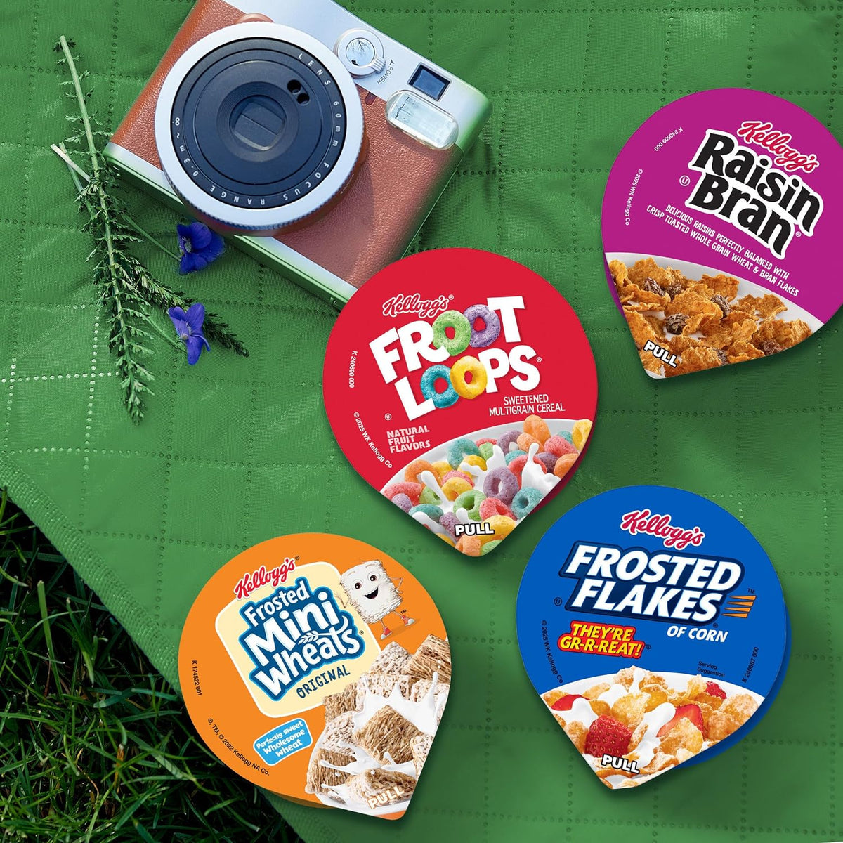 shelf-stable, instant cereal requires no cooking and can be eaten with or without milk