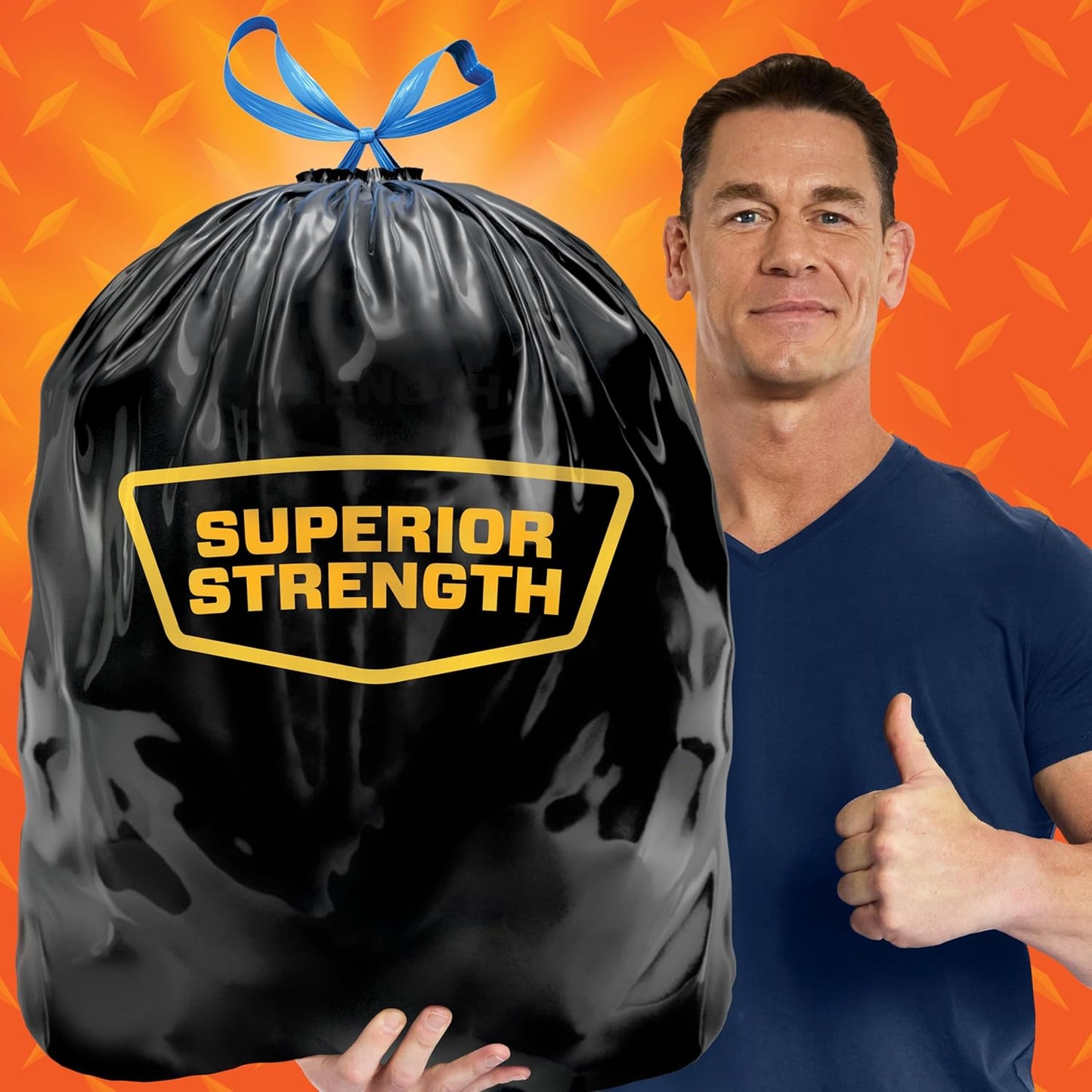signature break-resistant drawstring closure for secure lifting
