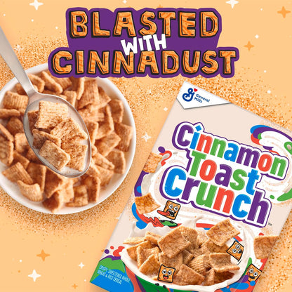 signature cinnadust cinnamon-sugar coating delivering bold sweet flavor