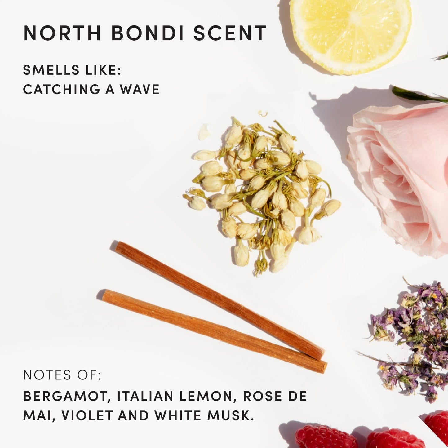 signature 'north bondi' scent profile for a sensorial styling experience