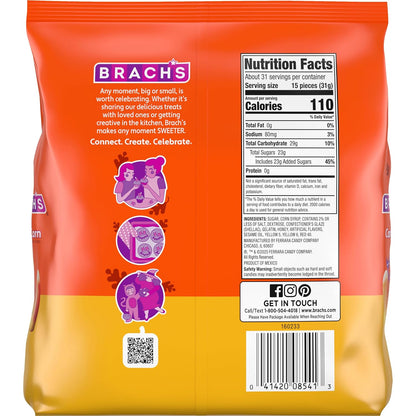 signature tri-color kernel shape with white, orange, and yellow layers
