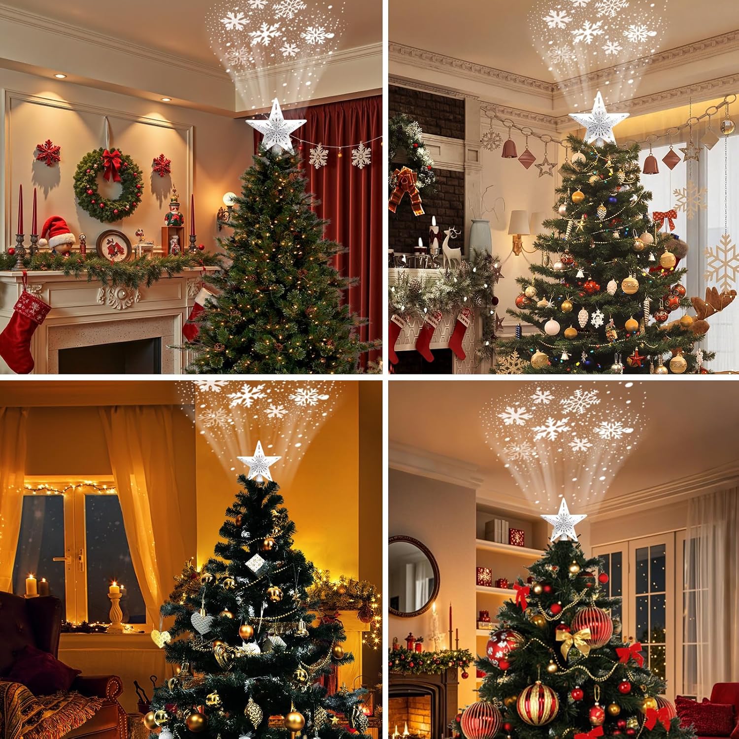 silent, lightweight construction with secure tree-top mounting