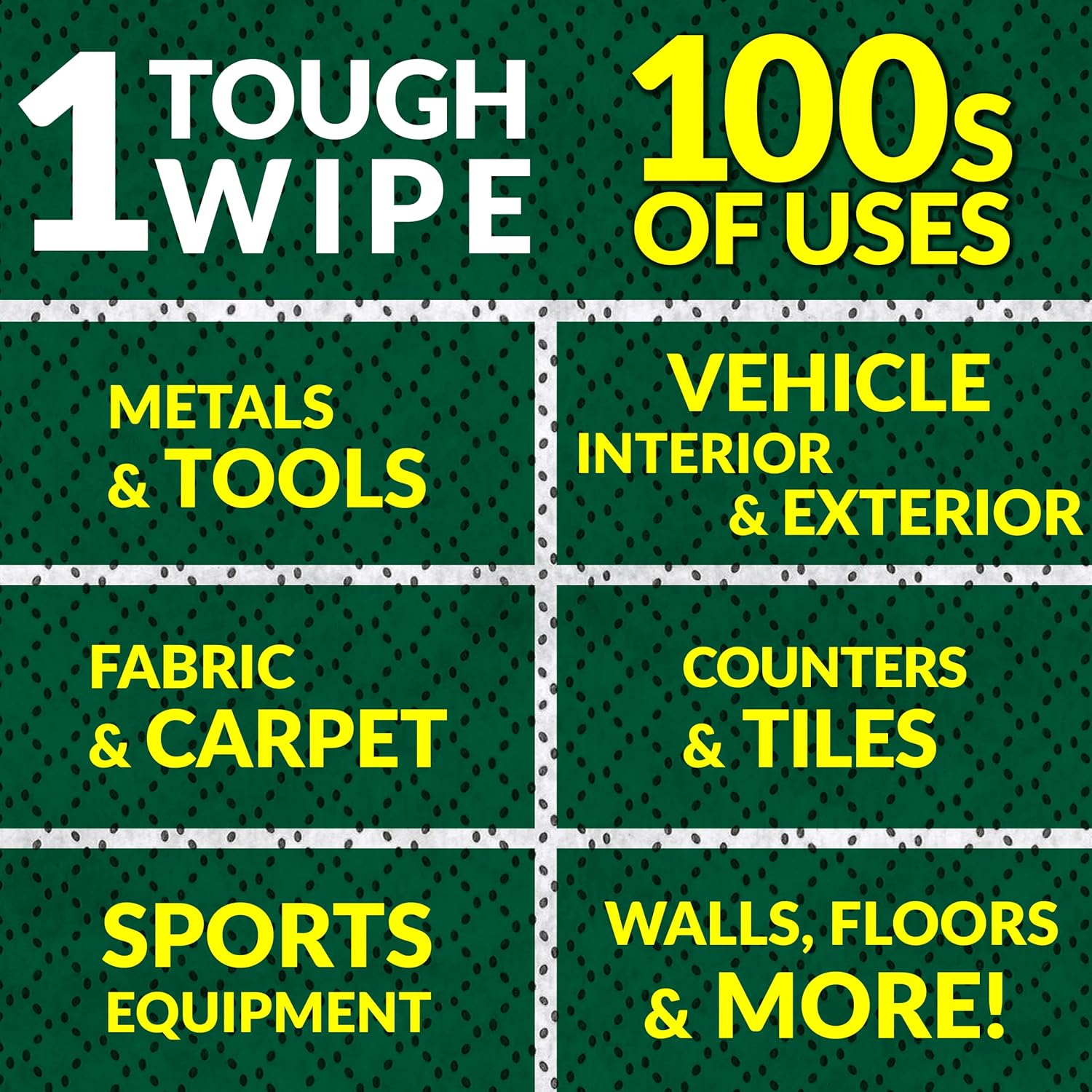 Simple Green All-Purpose Degreasing Towels for Intentional Home Workshops, Odor-Free Cleaning Wipes