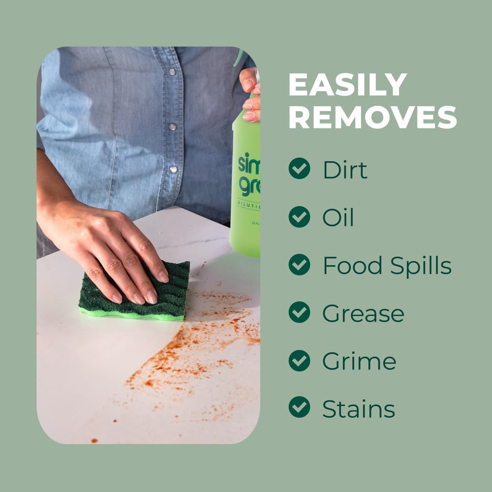 Simple Green Multi-Surface Cleaner – Minimalist-Approved Concentrate for Clean Counters, Clear Floors, and Uncomplicated Routines
