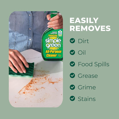 Simple Green Pressure Washer Detergent – Fence, Siding, and Garage Door Wash for Curb Appeal