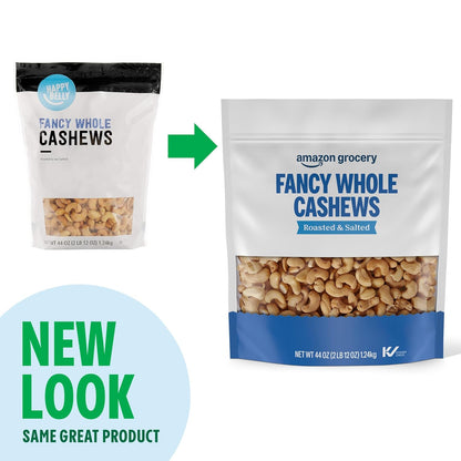 simple ingredients: cashews, expeller-pressed canola oil, and salt