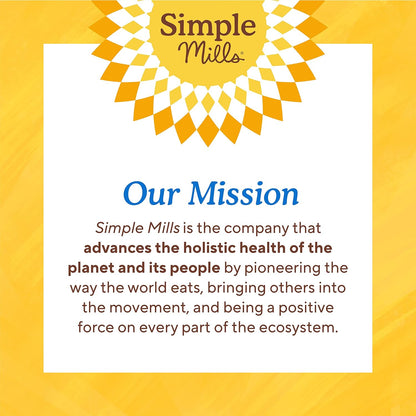 Simple Mills Almond Flour Crunchy Cookies – Allergen-Friendly Lunchbox Snack for School and Camp