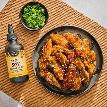 Simply Asia Sweet Soy Drizzle Sauce — Compact Fridge-Door Sauce for Intentional Kitchens, 8 fl oz Squeeze Bottle