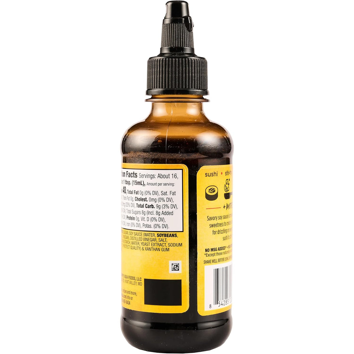 Simply Asia Sweet Soy Drizzle Sauce — Compact Fridge-Door Sauce for Intentional Kitchens, 8 fl oz Squeeze Bottle