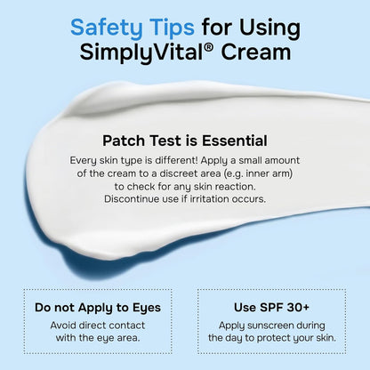 SimplyVital Hyaluronic Moisturizer – Single-Jar Routine for Intentional Daily Skincare, 1.7 oz