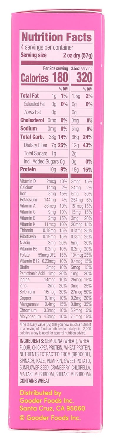 single 8 oz package size for portion-controlled servings