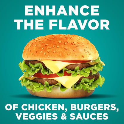 single-formula design usable on meats, vegetables, and sauces