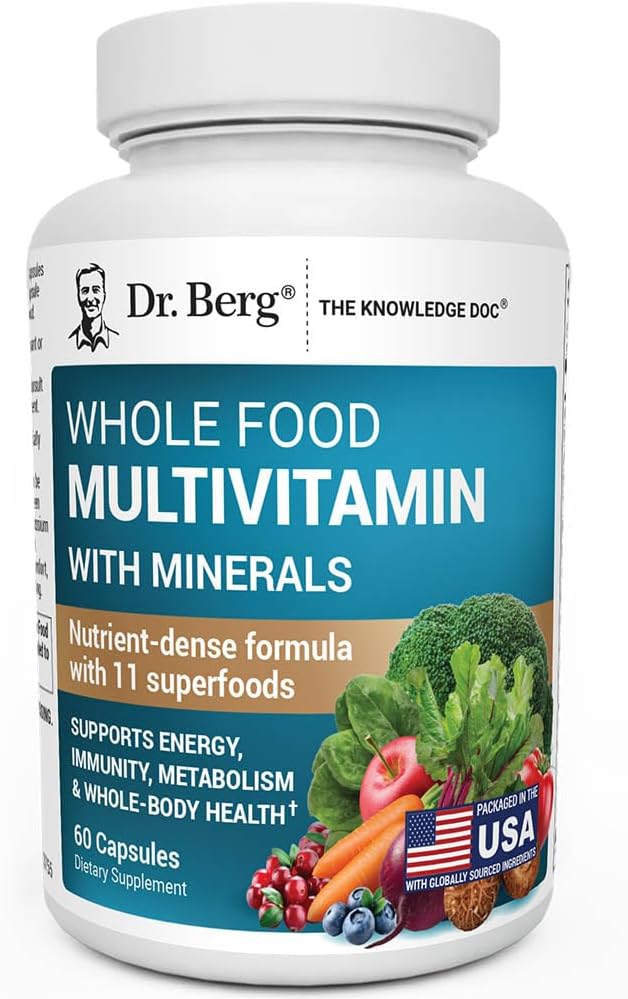 single full-line variant: multivitamin and mineral support, supplied in a 60-capsule bottle for adult men and women