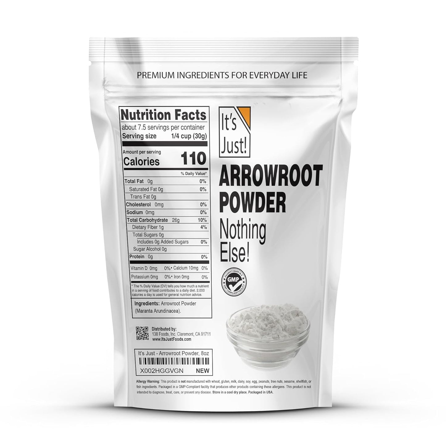 single-ingredient, non-gmo, food-grade formulation