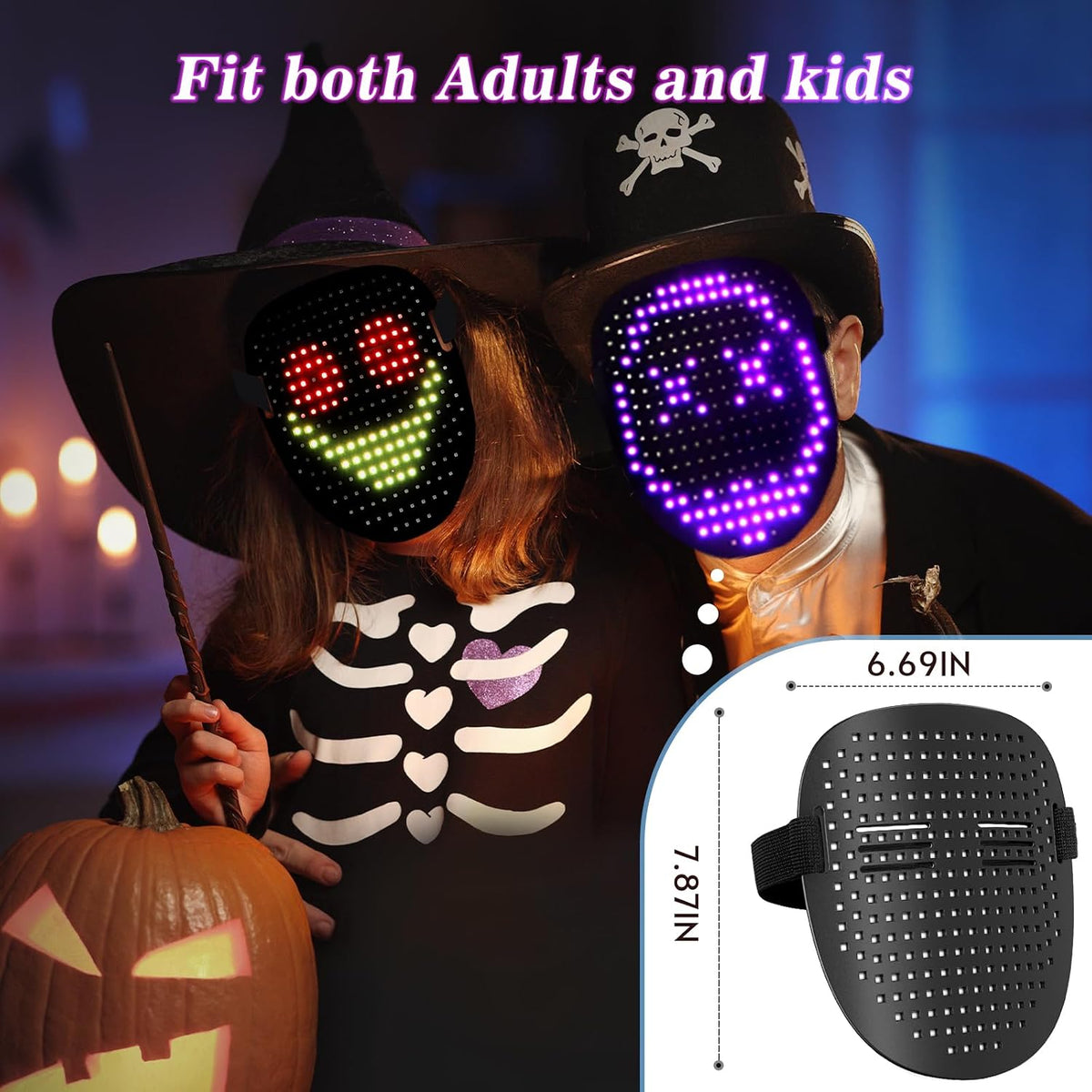 single-piece wearable mask design, easy to put on and remove