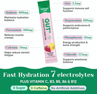 single-serve 16-oz powder stick format — portable, easy-tear, and shelf-stable