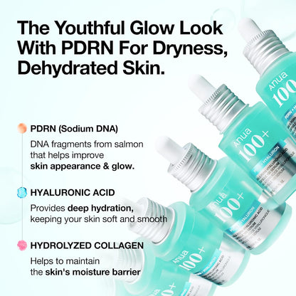 six forms of hyaluronic acid including sodium hyaluronate crosspolymer and sodium acetylated hyaluronate for multi-depth moisture