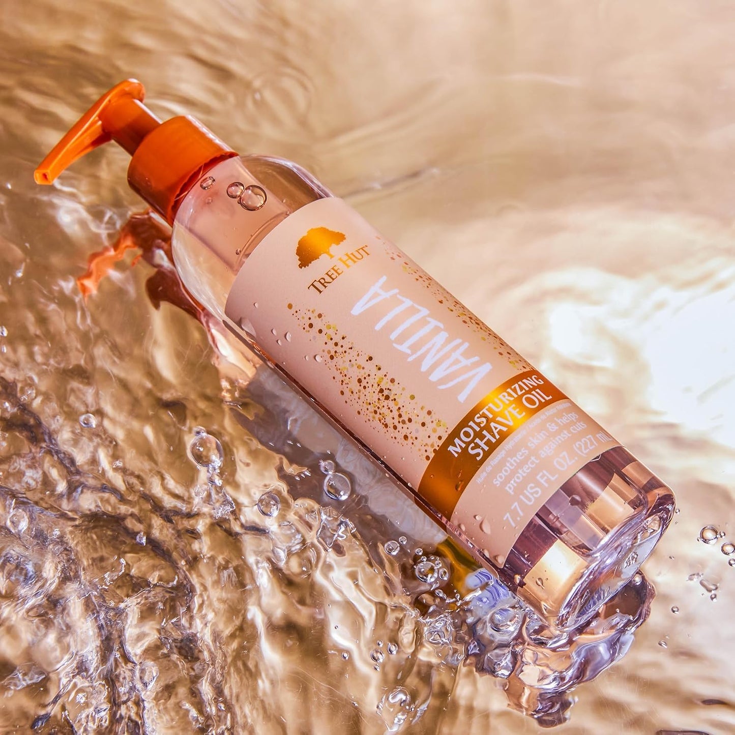 skin-loving ingredients: shea butter, colloidal gold, plus argan, grapeseed, jojoba, and sesame oils