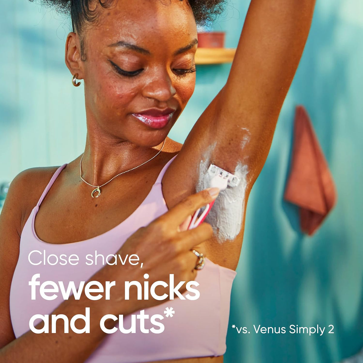 skin-protective microfins that stretch skin to reduce nicks and cuts