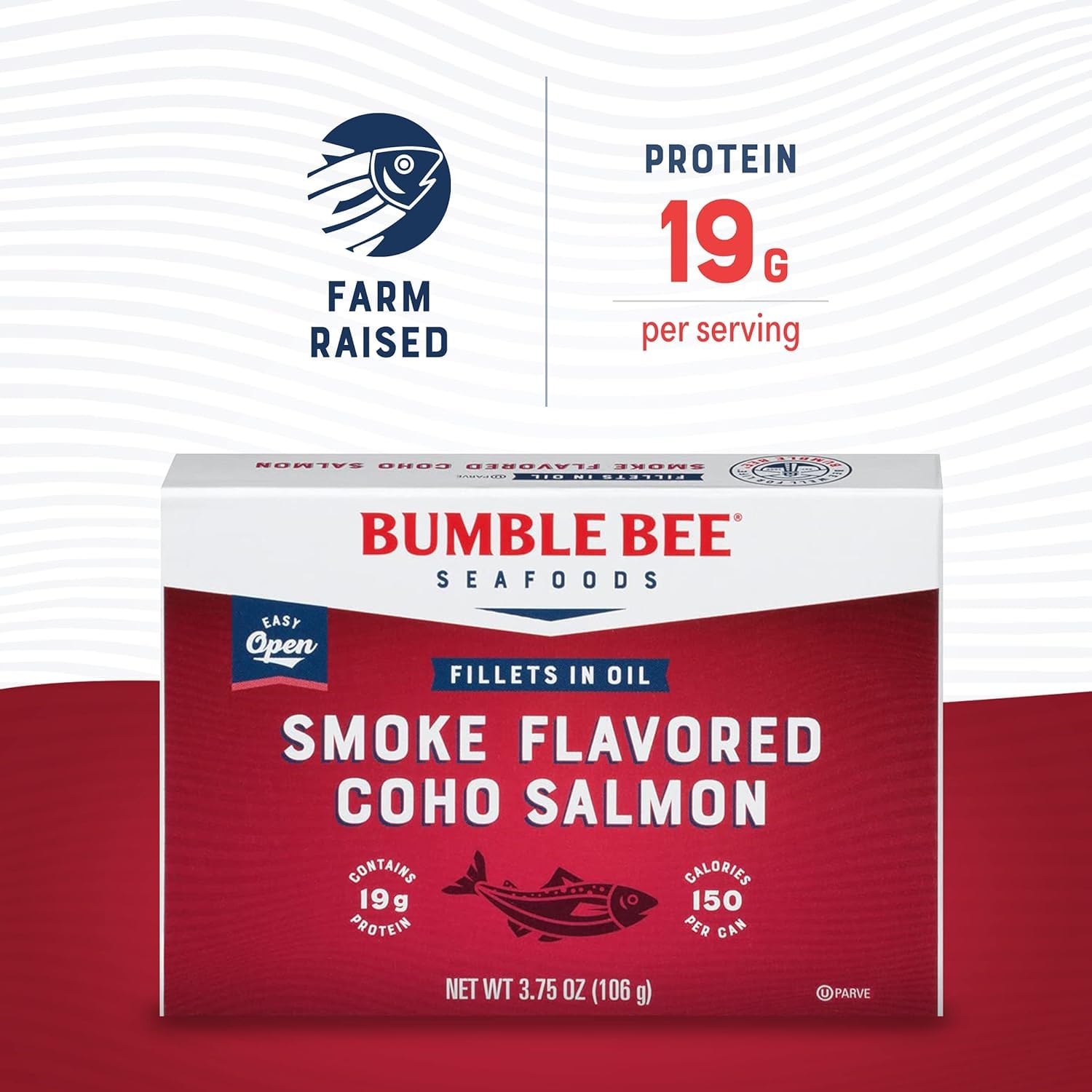 skinless, boneless fillets in oil for easy serving