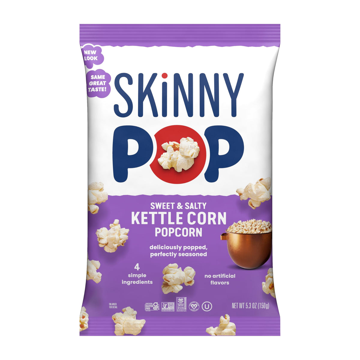 SkinnyPop Butterbeer Popcorn – Lunchbox Pack for School, Gluten Free Vegan Treat Kids Actually Love