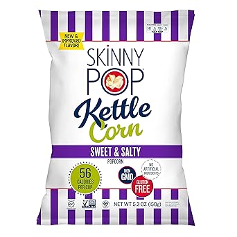 SkinnyPop Butterbeer Popcorn – Lunchbox Pack for School, Gluten Free Vegan Treat Kids Actually Love