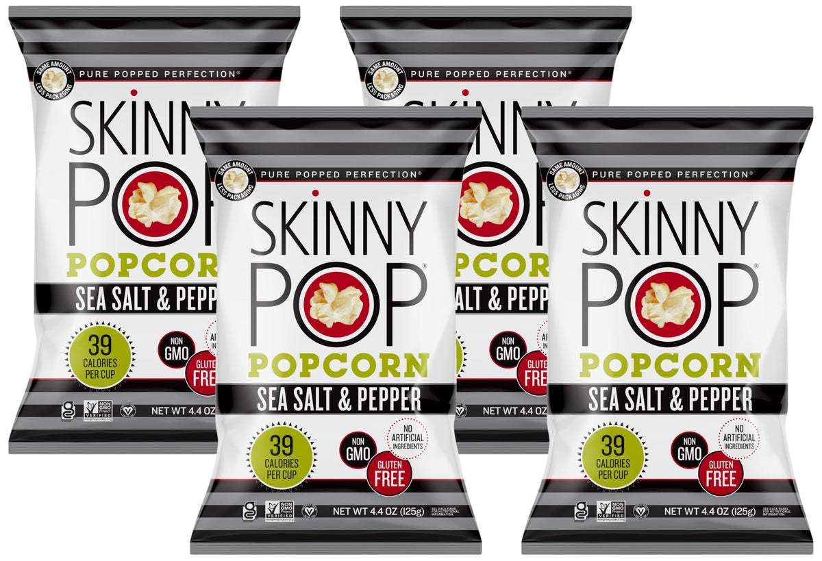 SkinnyPop Butterbeer Popcorn – Lunchbox Pack for School, Gluten Free Vegan Treat Kids Actually Love