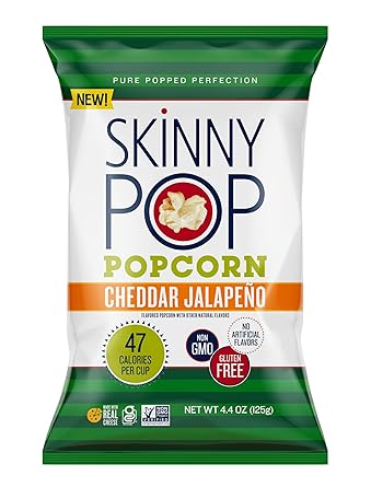 SkinnyPop Butterbeer Popcorn – Lunchbox Pack for School, Gluten Free Vegan Treat Kids Actually Love