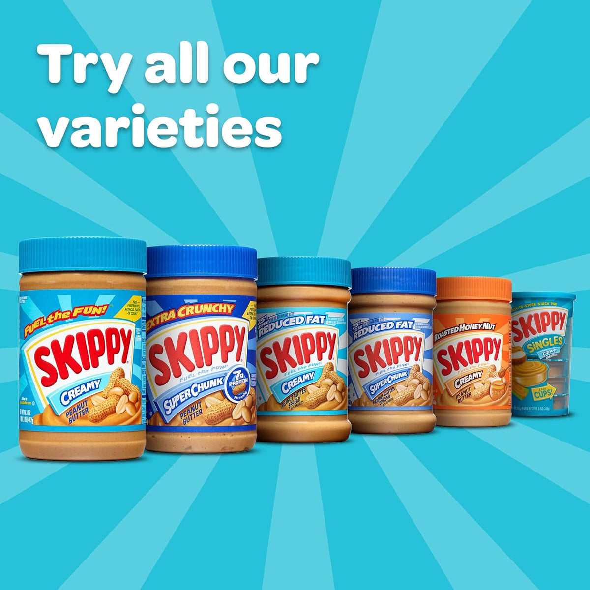 Skippy Bulk Peanut Butter – Trusted National Brand with No Added Preservatives for Clean Pantry Storage