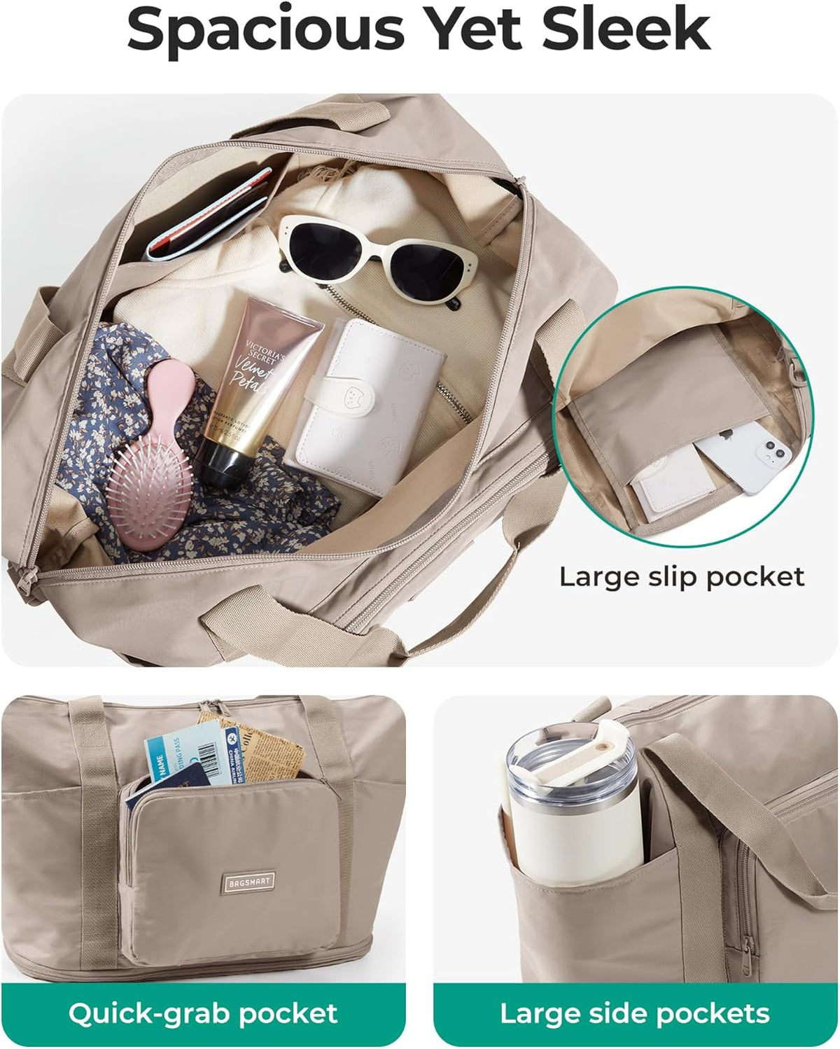sleeve that slides onto suitcase telescopic handle
