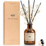 Floral Aromatherapy Reed Diffuser – Eucalyptus Lavender Scent for Reading Nook, Adjustable Stick Intensity
