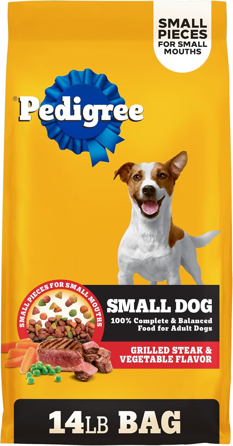 small-breed-sized kibble pieces engineered for small mouths
