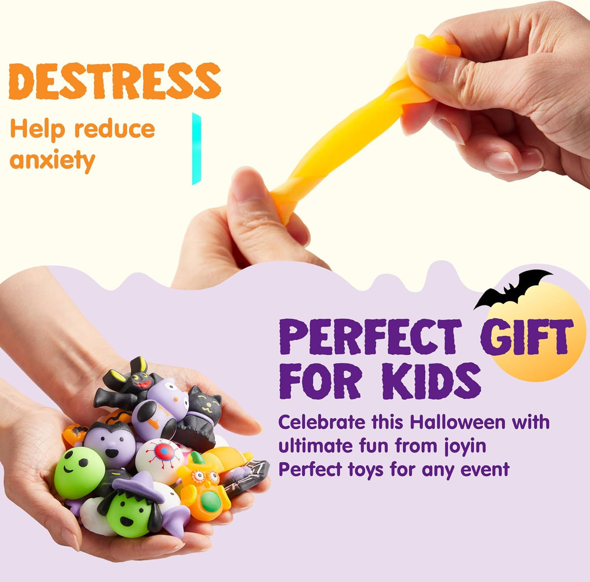 small portable size (approx. 5.87 x 3.86 x 3.19 inches) for goodie bags and desk drawers