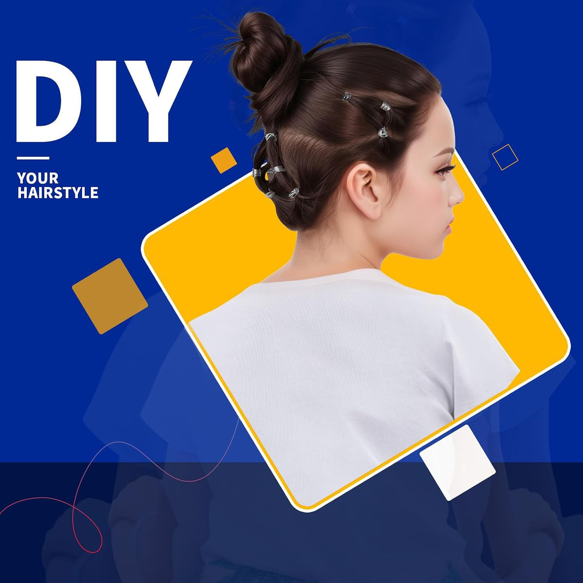 small size calibrated for fine hair, braids, and sectioned styling